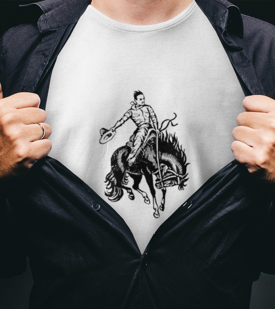 Zac Brown Band Rodeo Cowboy Rope Tie Up T-Shirt