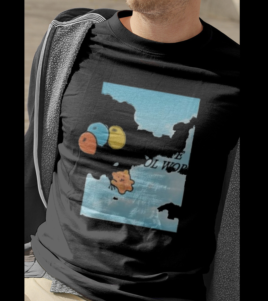 Goodbye Cool World Cloudy Balloon Adventure T-Shirt
