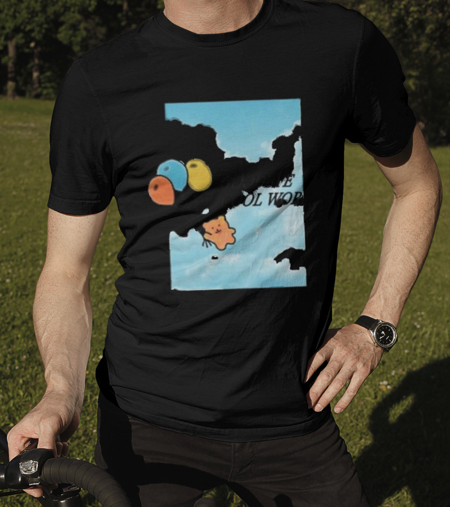 Goodbye Cool World Cloudy Balloon Adventure T-Shirt