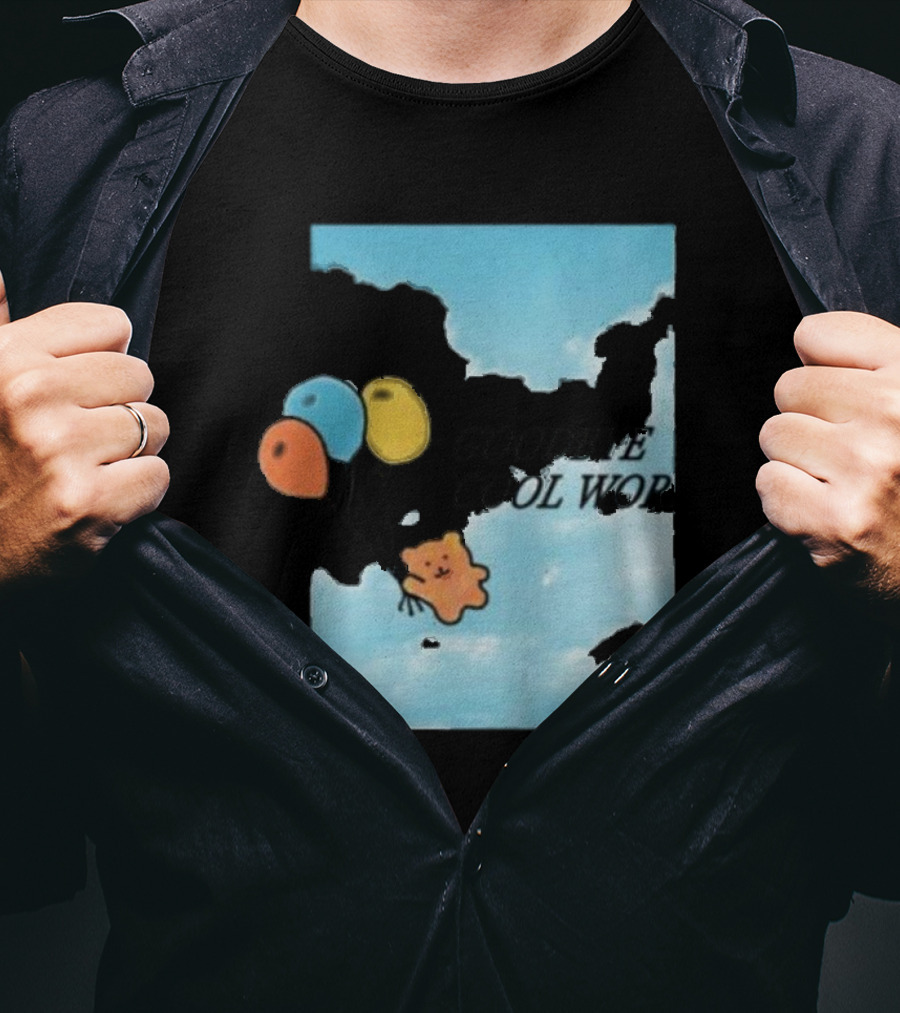 Goodbye Cool World Cloudy Balloon Adventure T-Shirt