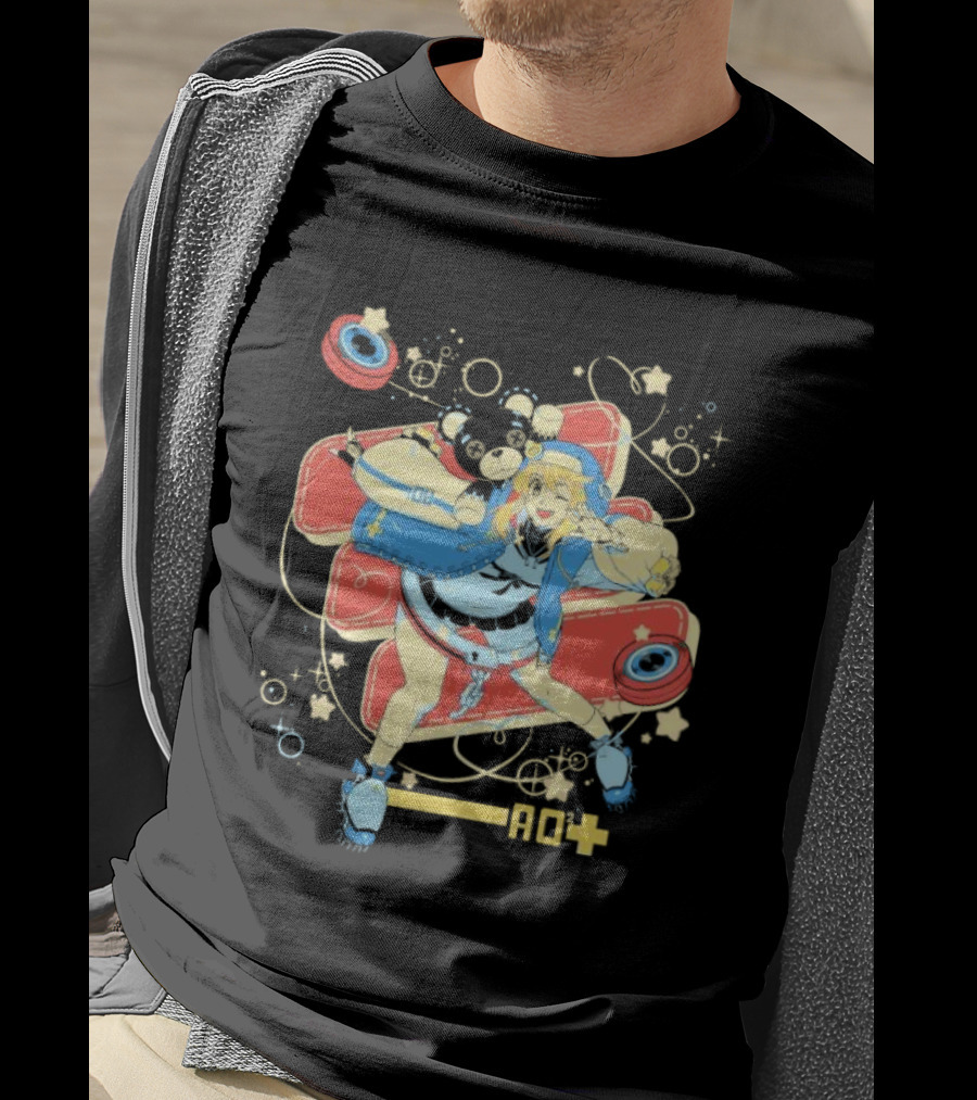 Guilty Gear Bridget AO Eighty Sixed Star Background T-Shirt