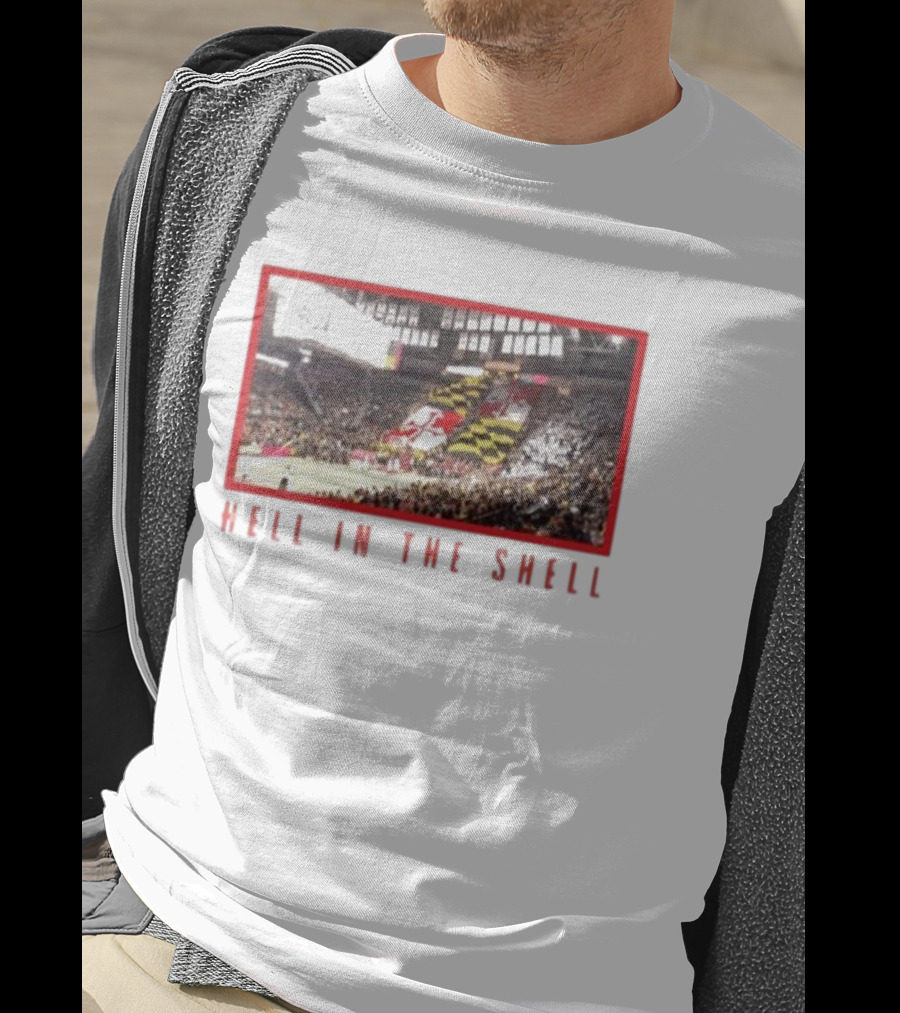 Maryland Terrapins Basketball Game Hell In The Shell Stadium Crowd Atmosphere T-Shirt