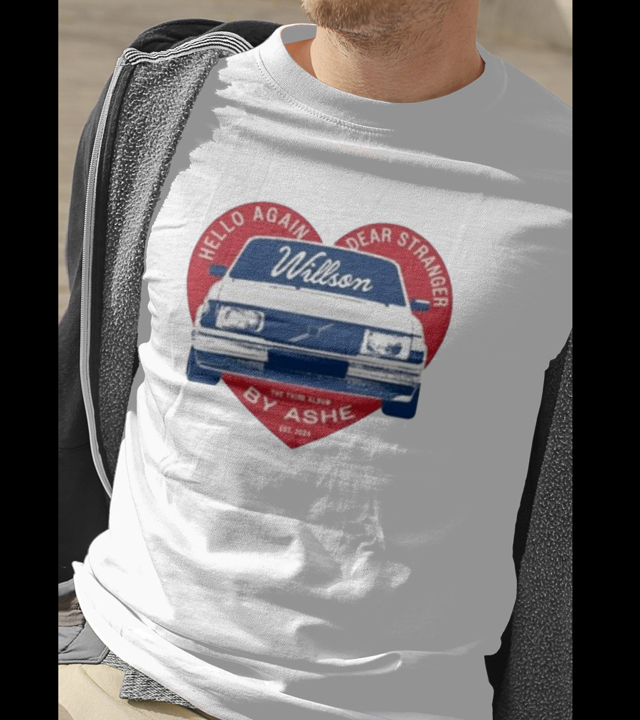 Hello Again Dear Stranger Willson Car The Third Album By Ashe Est. T-Shirt
