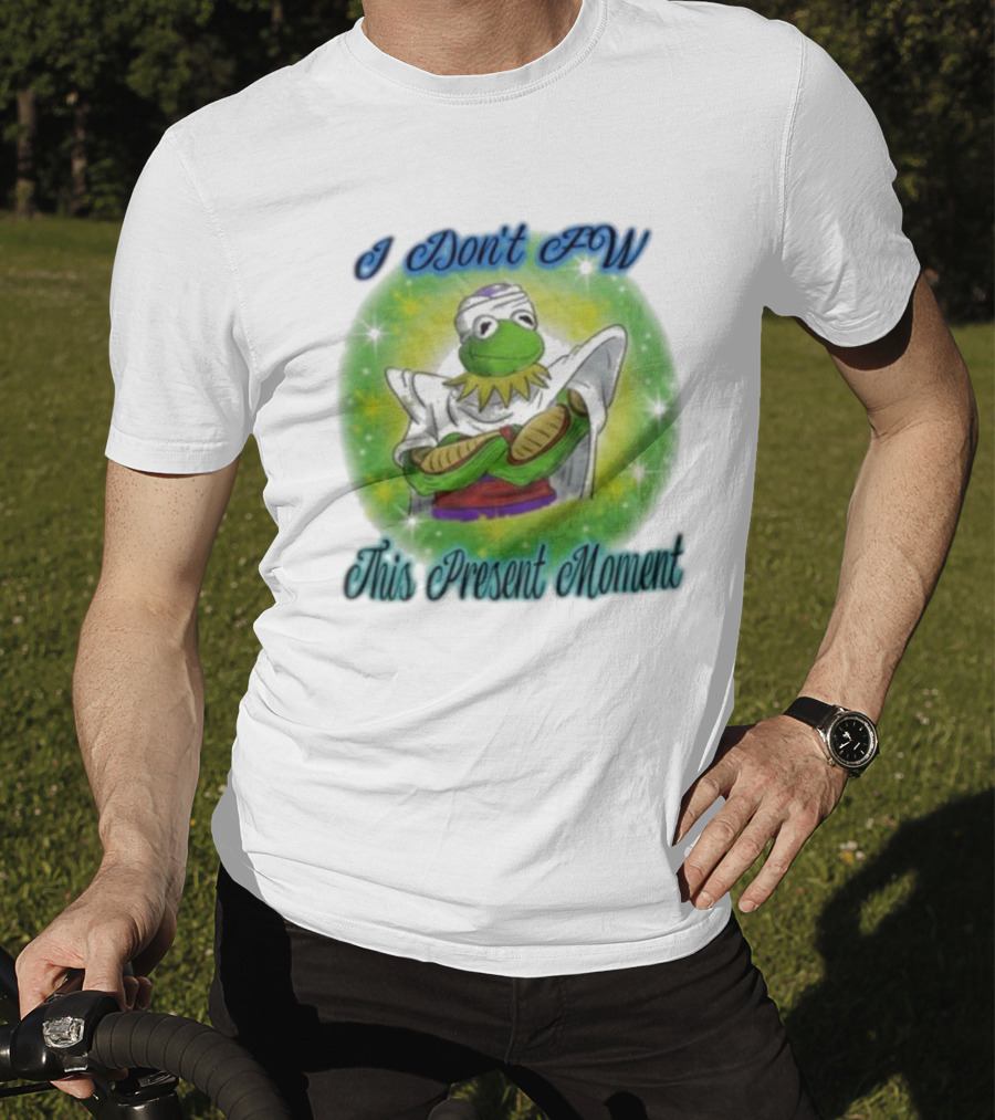 I Don't Fw This Present Moment Kermit Piccolo Fusion T-Shirt