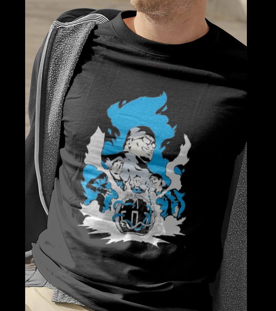 Mega64 Master Collection Featuring Iconic Characters And Explosive Blue T-Shirt