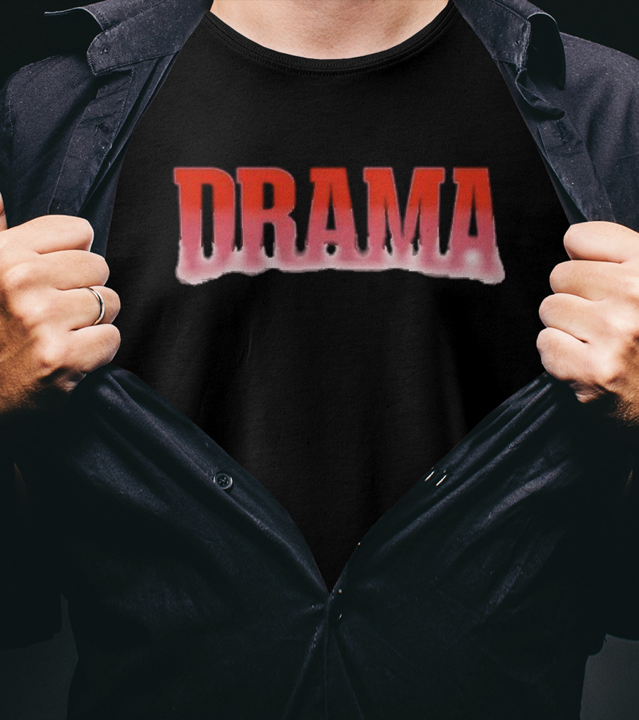 Drama Gradient Red T-Shirt