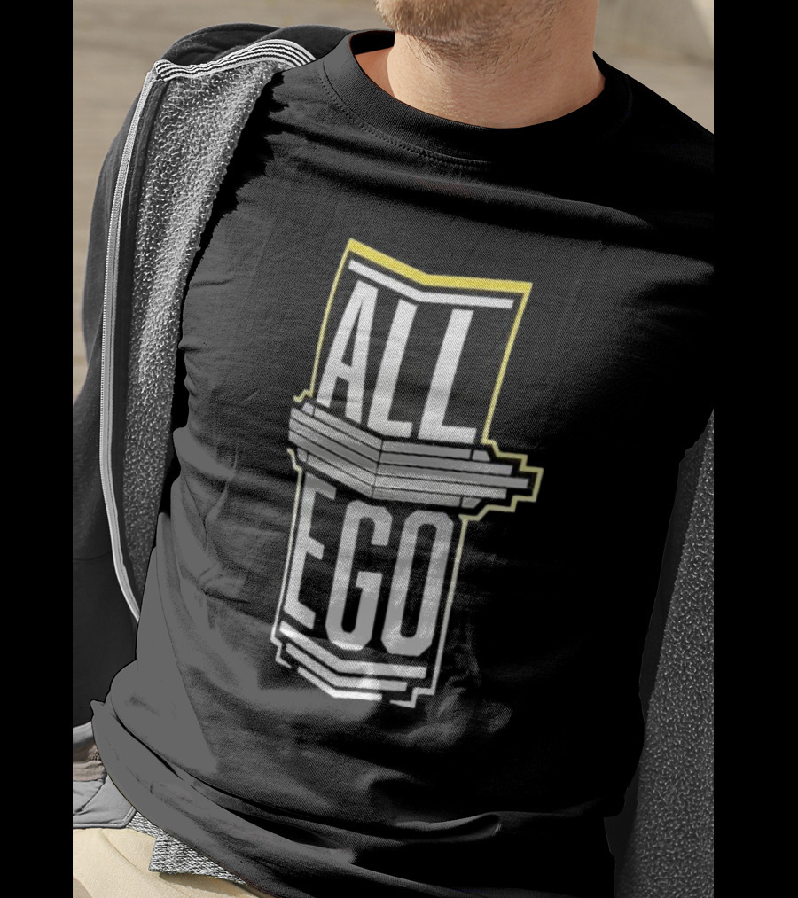 Ethan Page All Ego Stacked Text T-Shirt