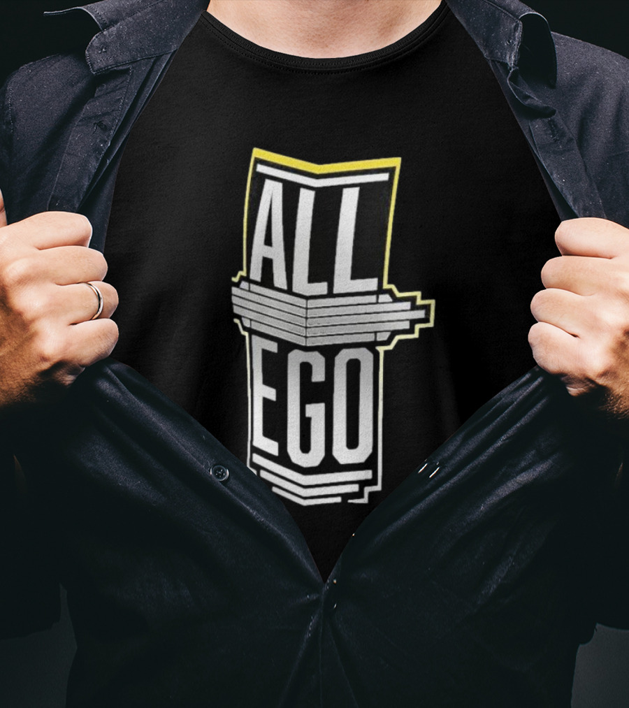 Ethan Page All Ego Stacked Text T-Shirt