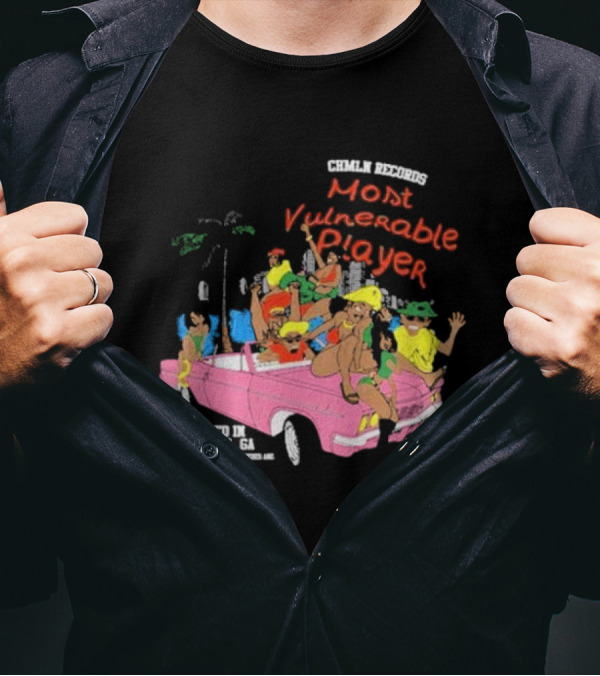 CHMLN Records Most Vulnerable Player Based In Atlanta GA T-Shirt