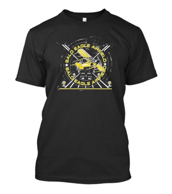 Bald Eagle Airfield Cleetus McFarland Airplane T-Shirt