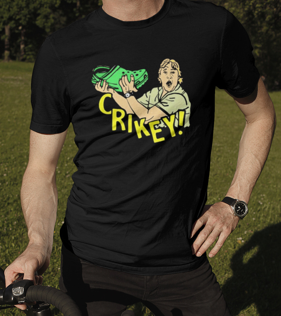 Crikey Crocs Hunter Surprise Enthusiasm T-Shirt