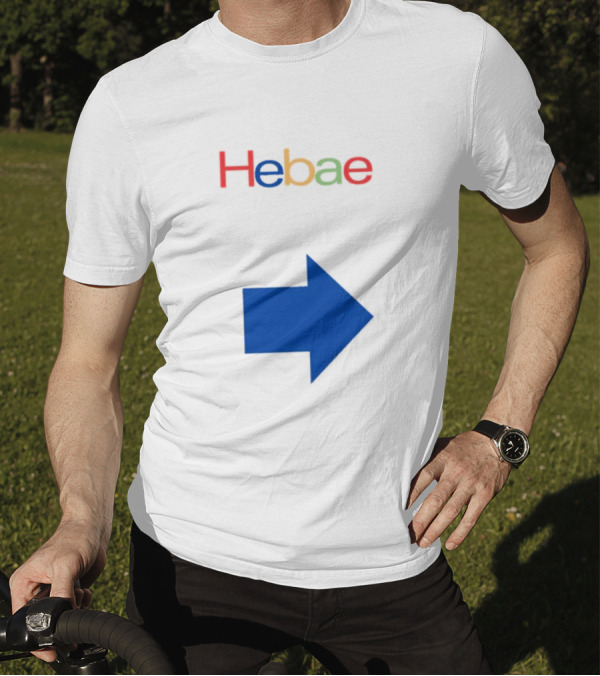Cursed Couple’s Hebae Shebae Google Arrow T-Shirt