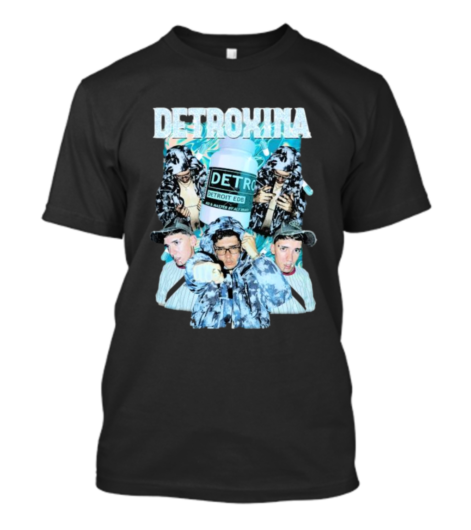 Detroxina Detro Detroit Edb Mix And Master By Aly Bravo T-Shirt