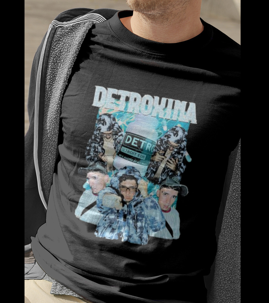 Detroxina Detro Detroit Edb Mix And Master By Aly Bravo T-Shirt