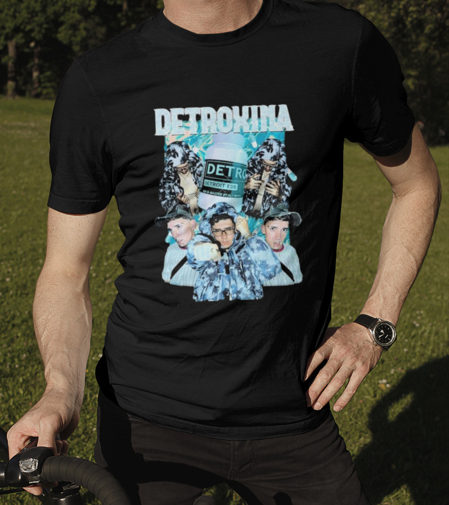 Detroxina Detro Detroit Edb Mix And Master By Aly Bravo T-Shirt