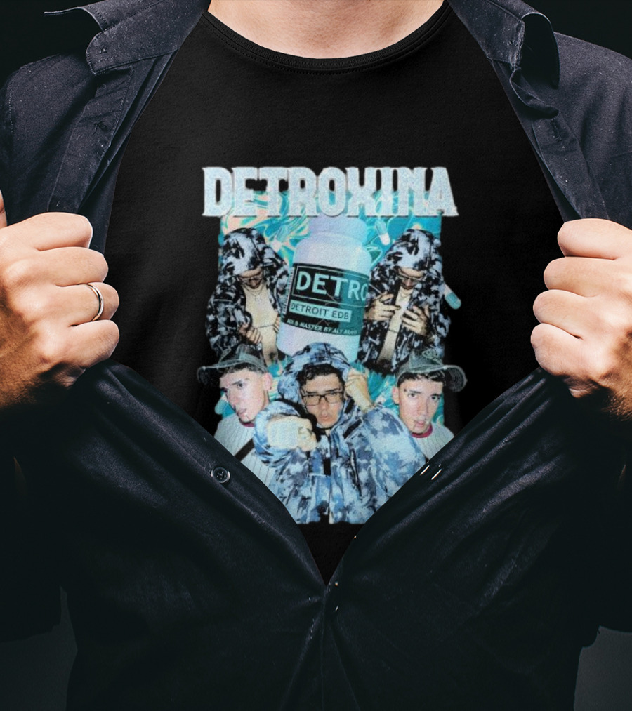 Detroxina Detro Detroit Edb Mix And Master By Aly Bravo T-Shirt
