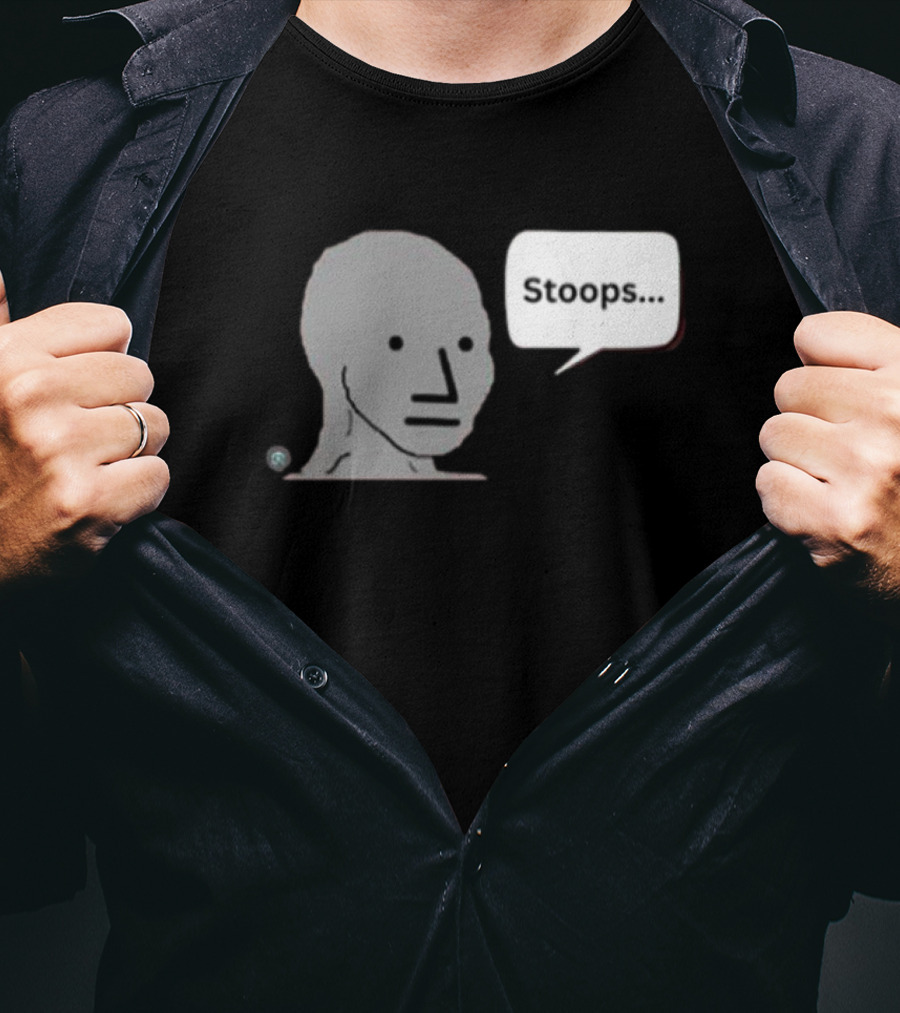 Stoops Npc Memes Talking Coach T-Shirt