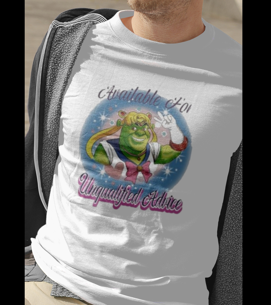 Available Ogre For Unqualified Advice Sailor Moon T-Shirt