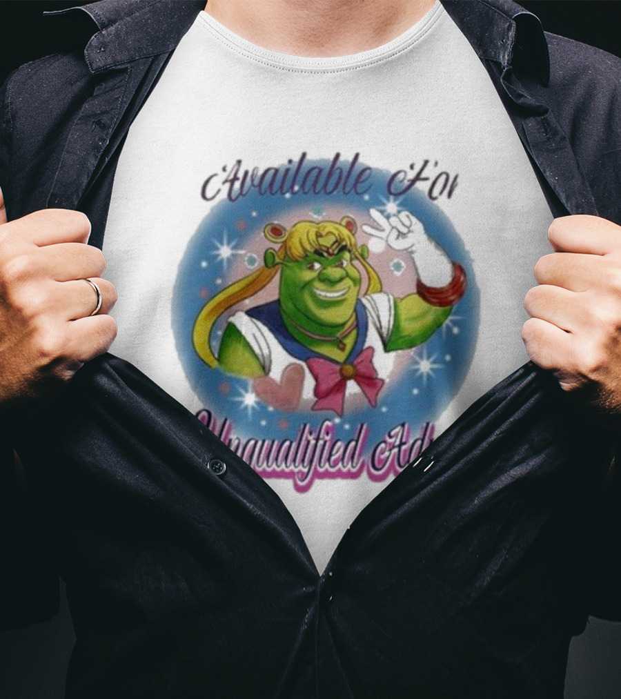 Available Ogre For Unqualified Advice Sailor Moon T-Shirt