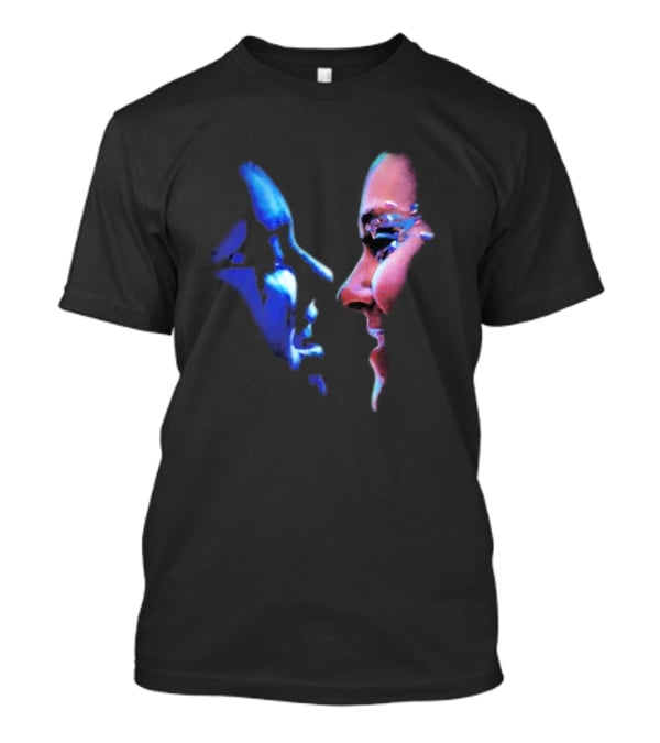 Black Karma Jojo Siwa Face Profile Contrast T-Shirt