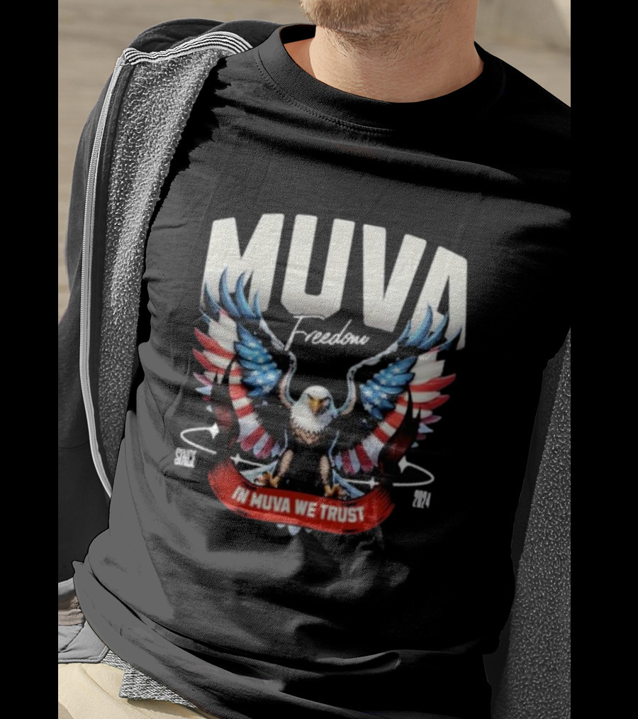 Muva Freedom Eagle In Muva We Trust Since T-Shirt