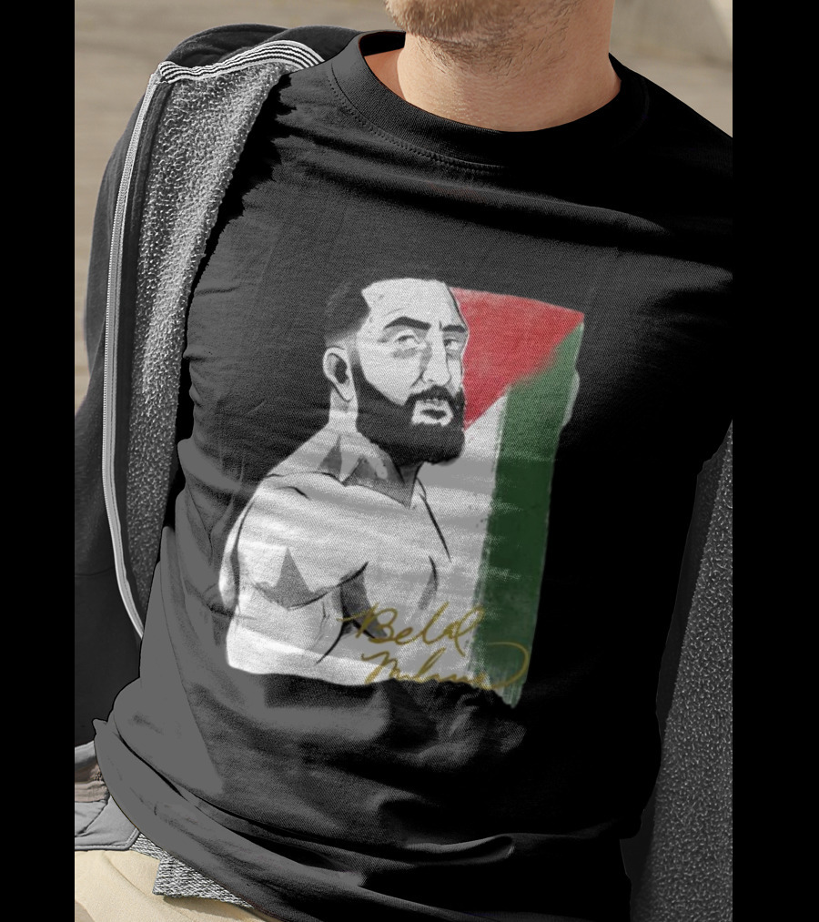 Remember The Name Belal Muhammad Palestinian Flag T-Shirt