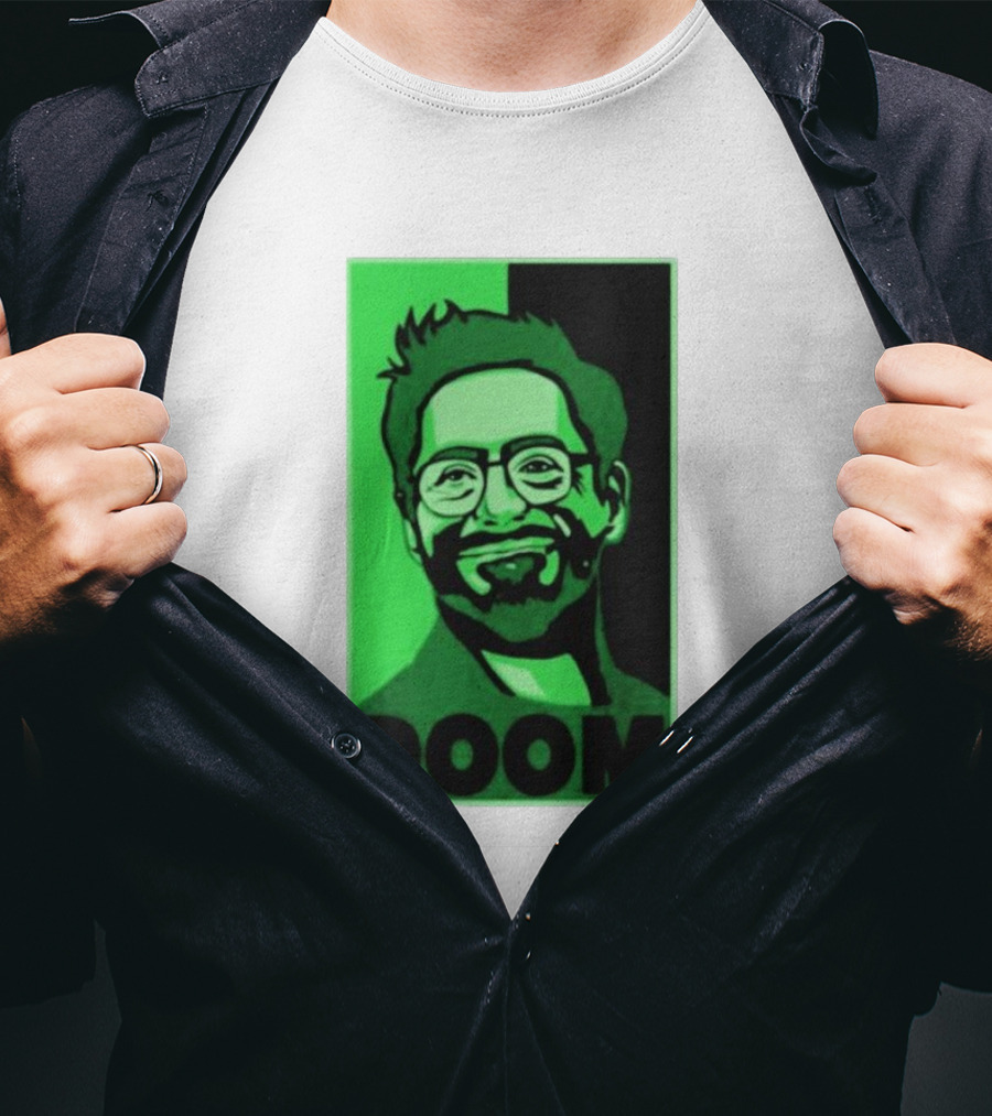 Screencrush Robert Downey Jr Doom T-Shirt