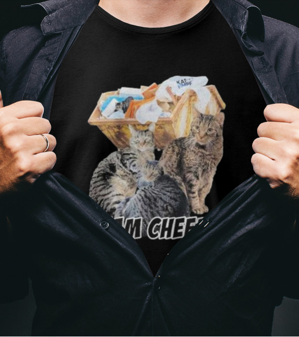 Team Cheens Cat Squad Dumpster Gathering T-Shirt