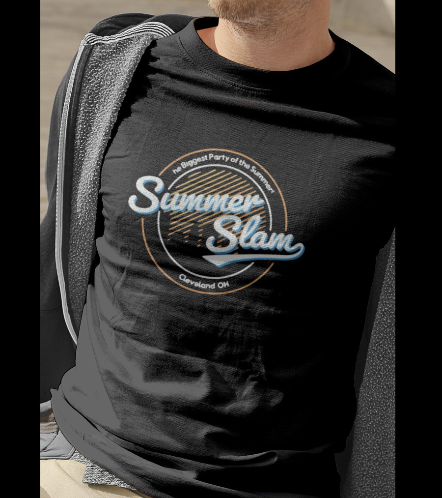 The Biggest Party Of The Summer SummerSlam Cleveland OH T-Shirt
