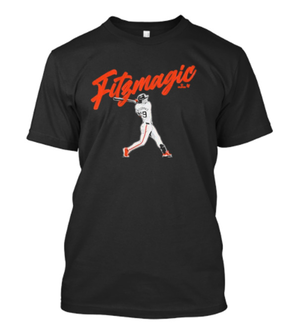 Fitzmagic Tyler Fitzgerald 49 Baseball Swing T-Shirt