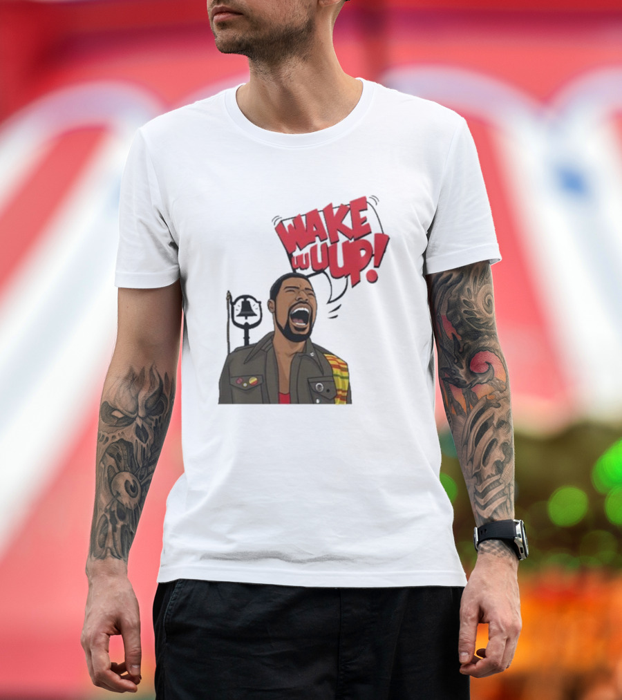 Wake Up 2024 Election Kamala School Daze Spike Lee Laurence Fishburne T-Shirt