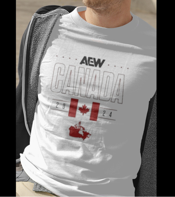 AEW Canada 2024 Wrestle Best T-Shirt