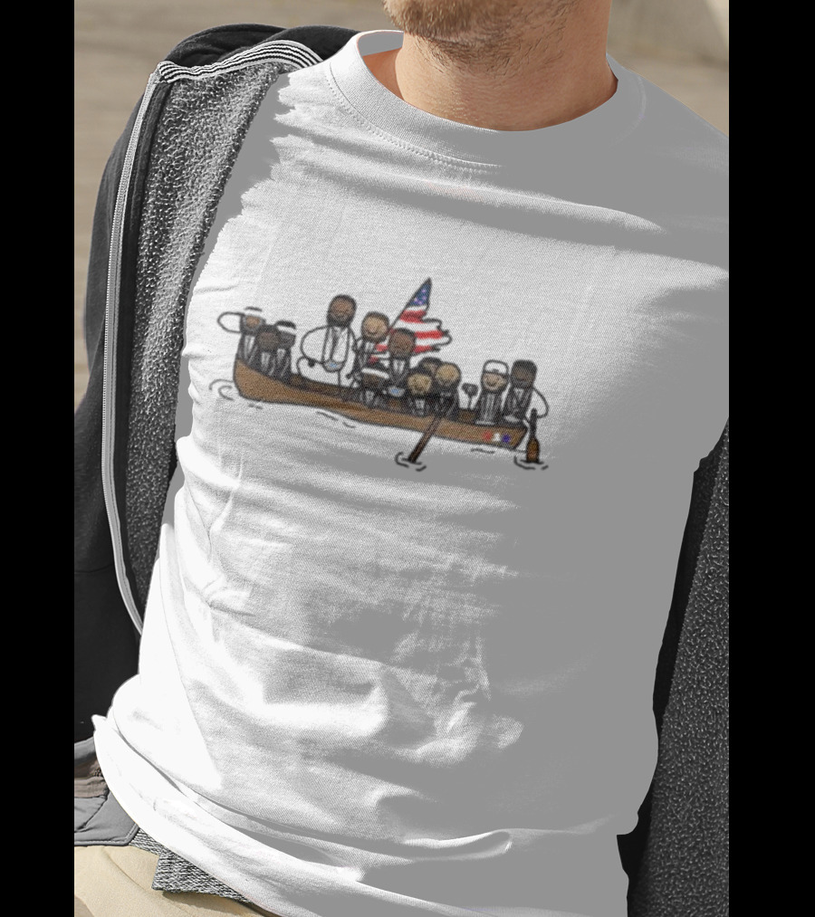 Lebron James Team Usa Leusa Boat Basketballers T-Shirt