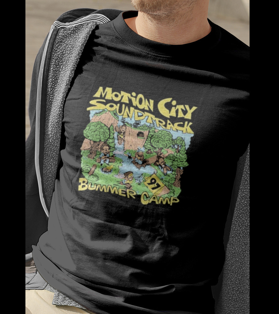 Motion City Soundtrack Bummer Camp 97 Stream Adventure T-Shirt