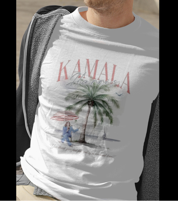 Kamala Harris 2024 Coconut Tree Meme You Think You Just Fell Out Of A Coconut Tree T-Shirt