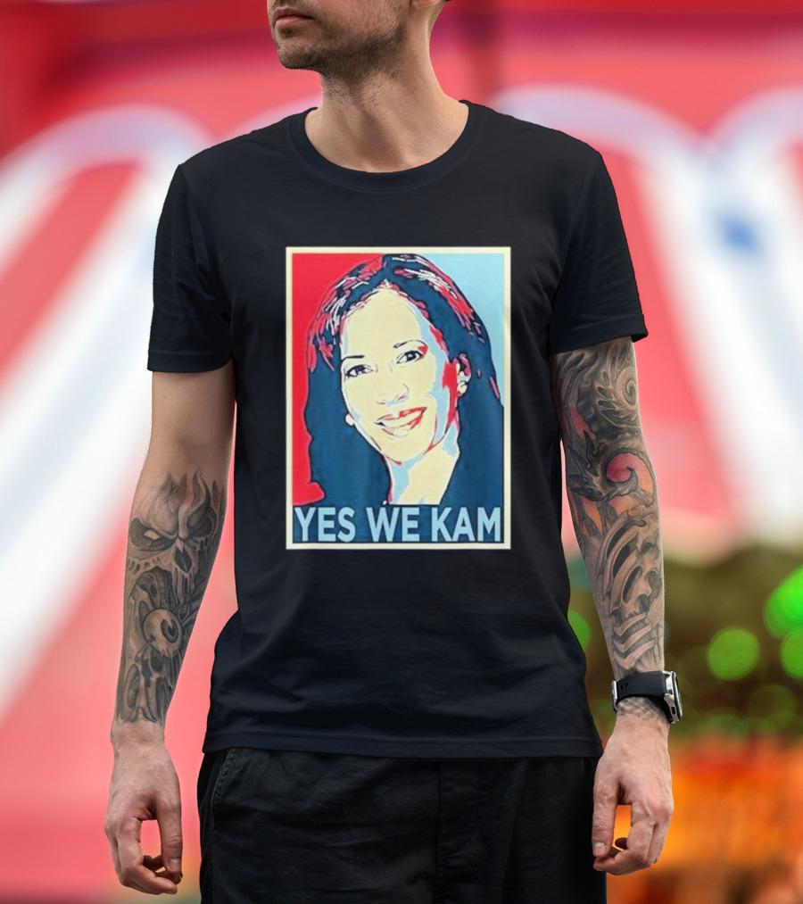 Yes We Kam Kamala Harris Obama Hope T-Shirt