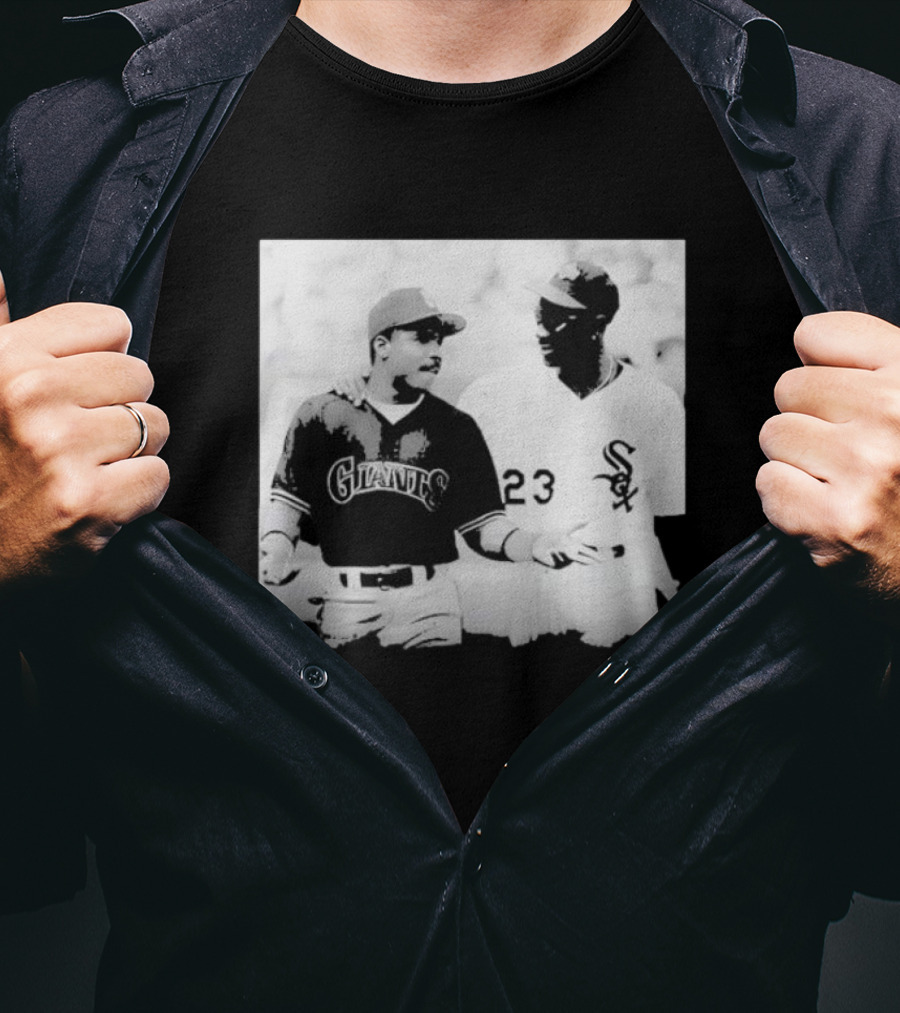 Shopwarriorsworld Bonds Giants White Sox 23 T-Shirt