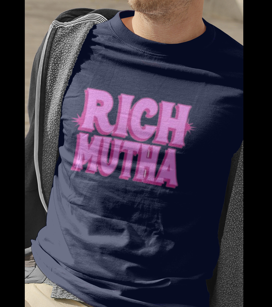 Monaleo Rich Mutha Pink T-Shirt