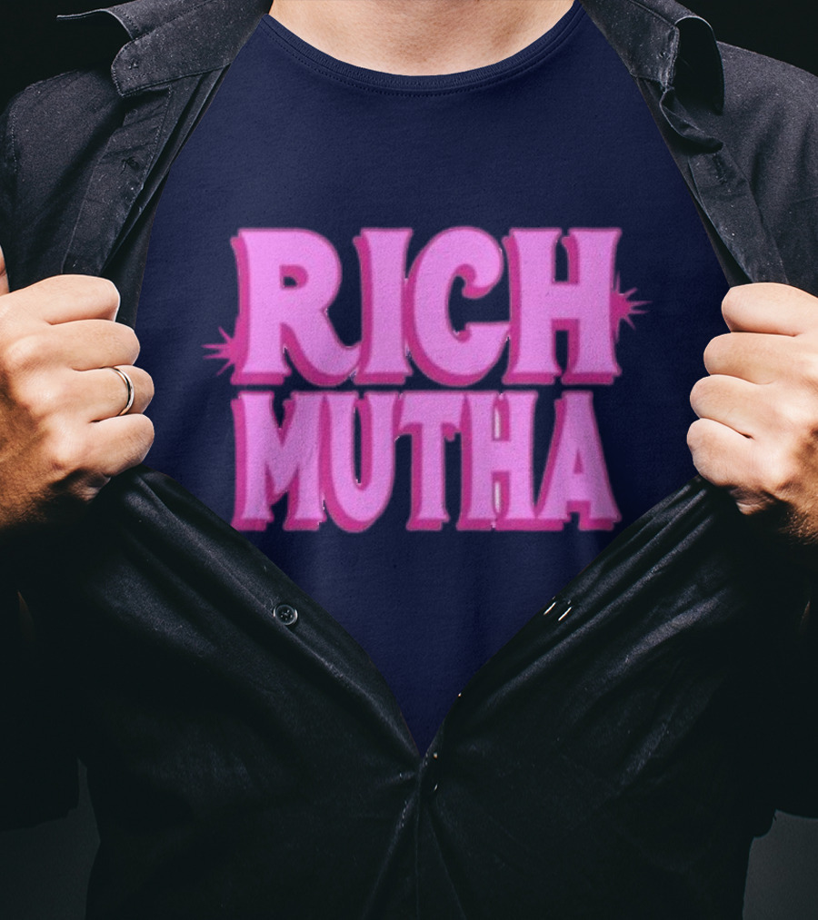 Monaleo Rich Mutha Pink T-Shirt