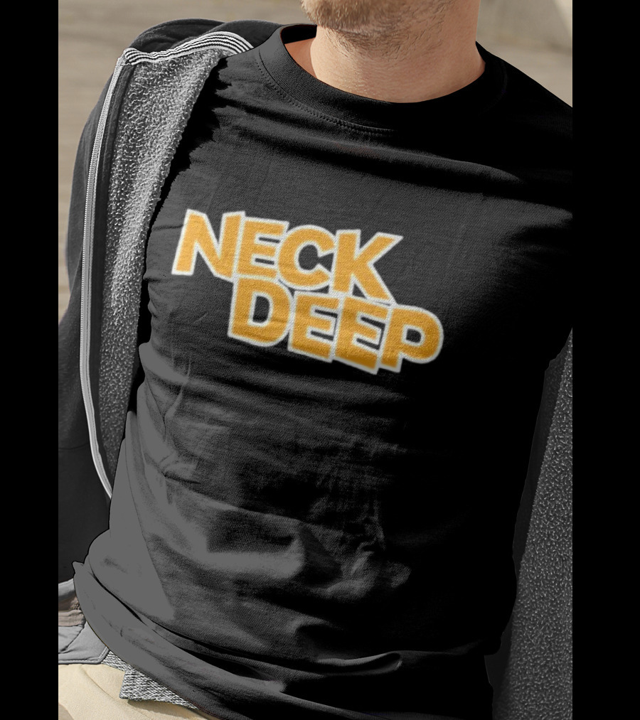 Neck Deep Text T-Shirt