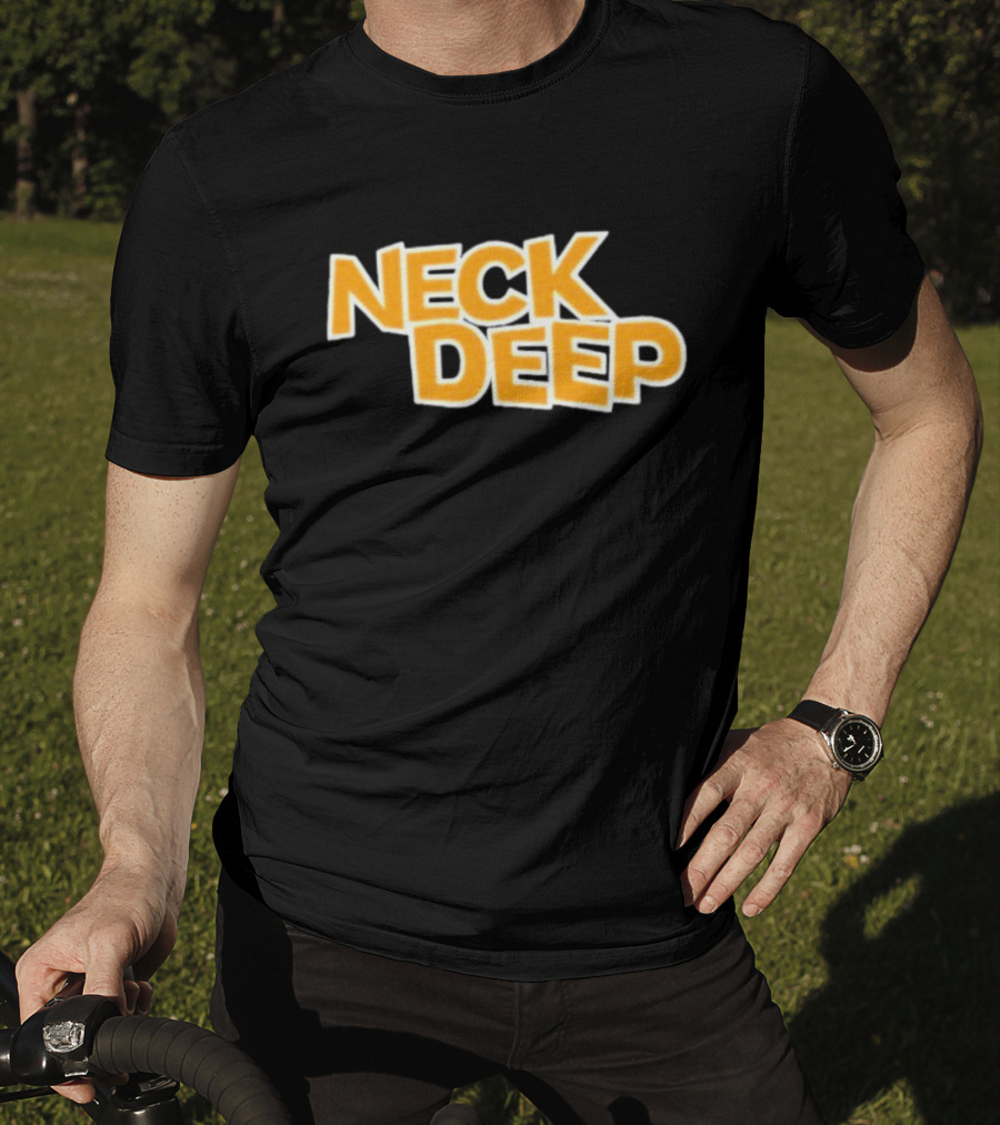 Neck Deep Text T-Shirt