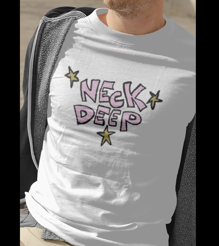 Neck Deep Stars Vintage Style T-Shirt