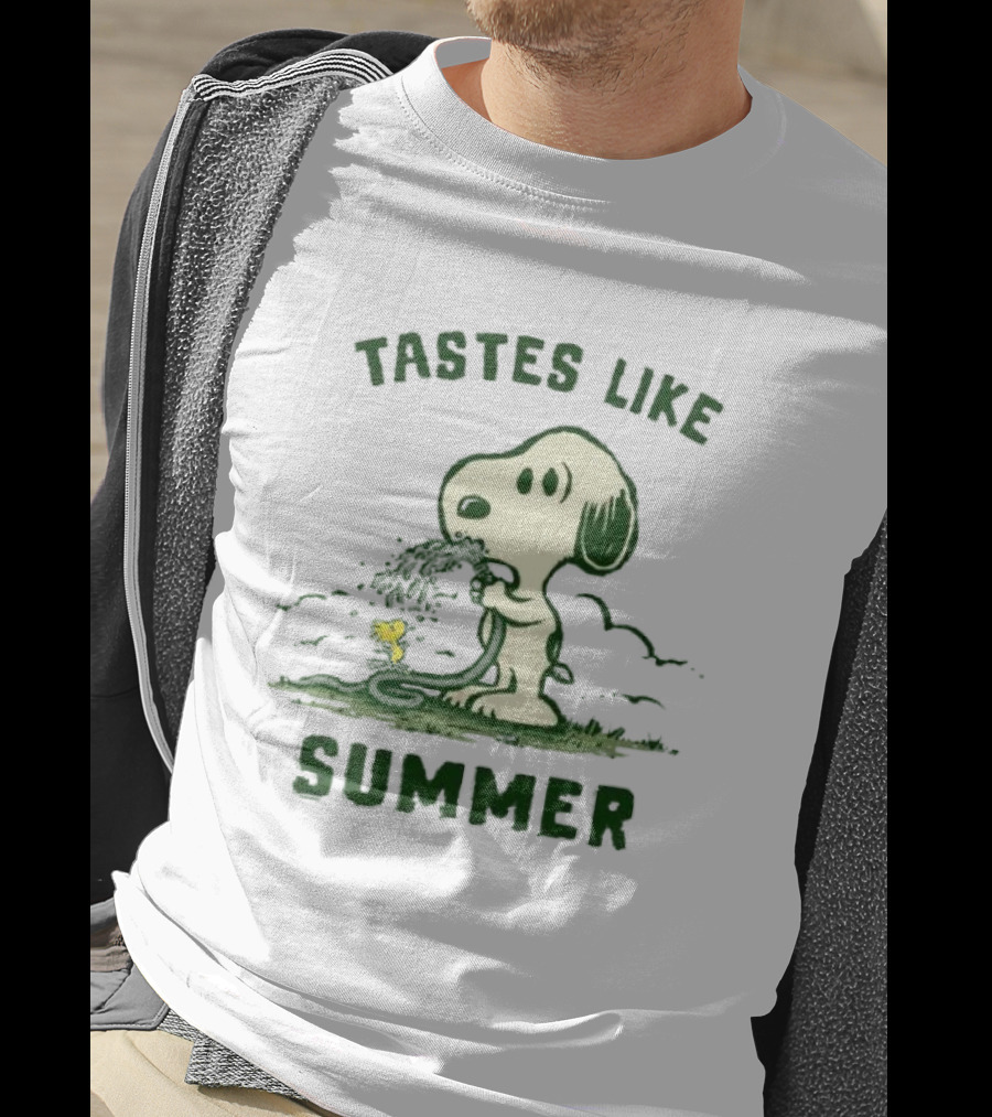 Tastes Like Summer Snoopy And Woodstock Peanuts T-Shirt
