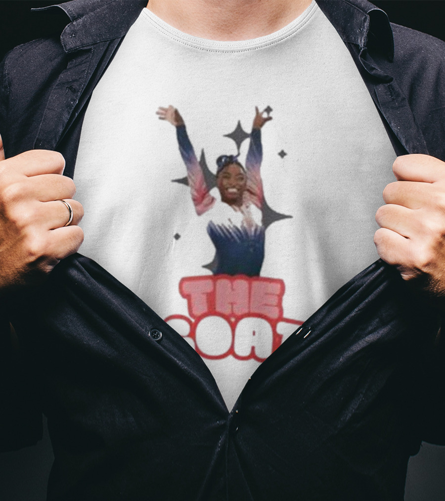 Simone Biles Team USA Gymnastics The GOAT T-Shirt