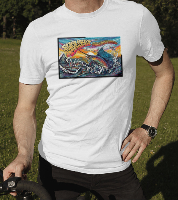 Slightly Stoopid August 9 Riverside Summer Ford Amphitheatre Jacksonville Marlin T-Shirt