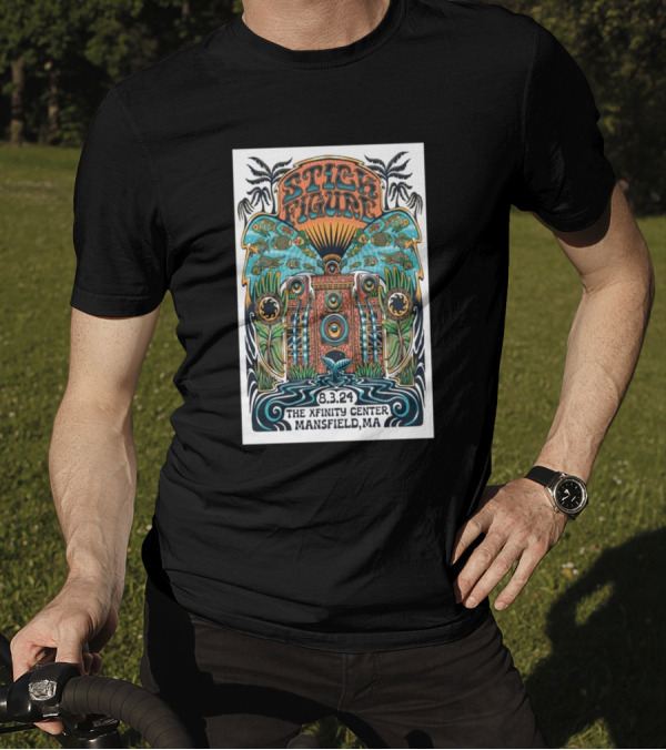 Stick Figure Tour 8.3.24 The Xfinity Center Mansfield MA T-Shirt