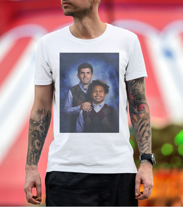 Premium T-Shirt: Christian Pulisic Weston Mckennie Step Brothers T-Shirt Christian Pulisic Weston Mckennie Step Brothers T-Shirt