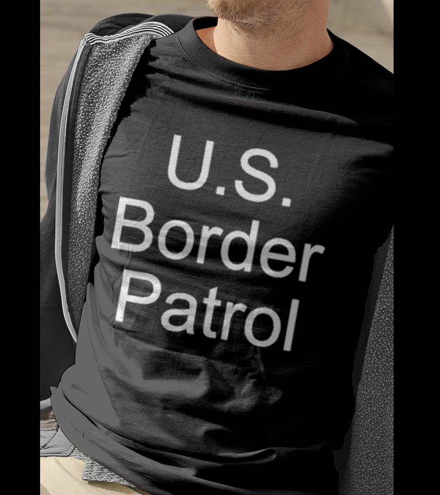Michael Harriot U.S. Border Patrol Text T-Shirt