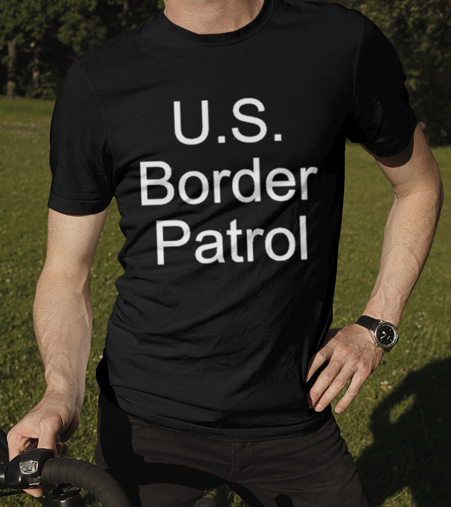 Michael Harriot U.S. Border Patrol Text T-Shirt