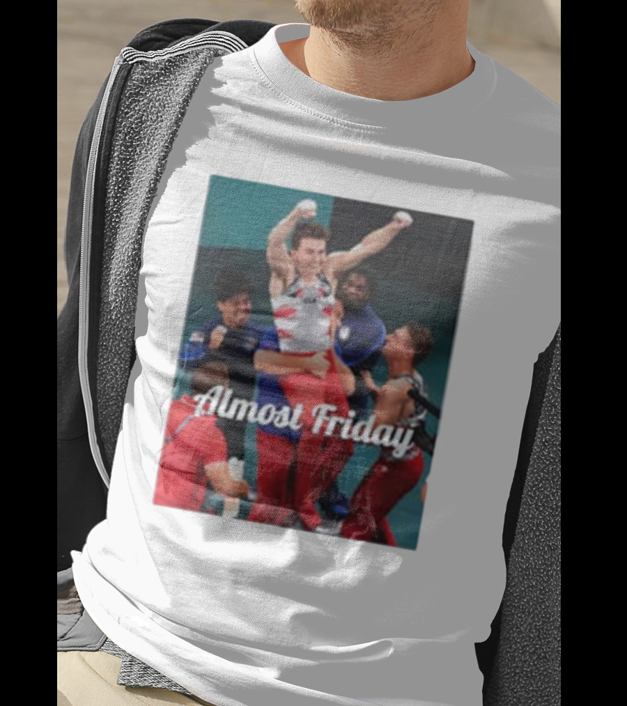 Paul Juda Celebratory Almost Friday Olympic Kid T-Shirt